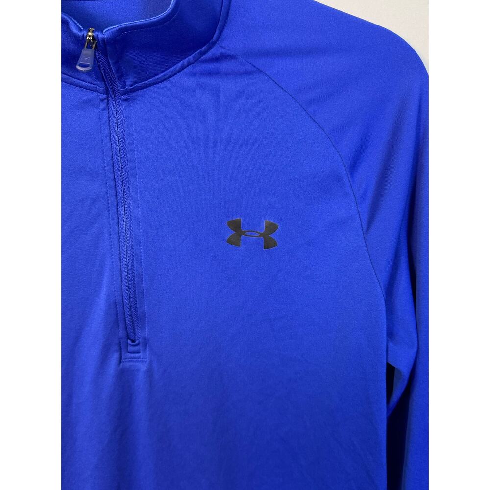 Under Armour Men’s Blue Quarter Zip Pullover Size M - Picture 7 of 7